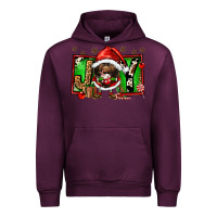 Mauve Wine joy afro santa gnomes Urban Hoodie - FaDigitalArtStudio