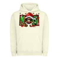 Pigment Pistachio joy afro santa gnomes Urban Hoodie - FaDigitalArtStudio
