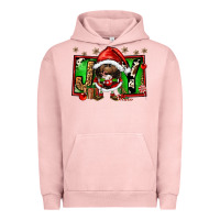 Pigment Salmon joy afro santa gnomes Urban Hoodie - FaDigitalArtStudio