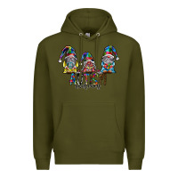 Army Green autism awareness Premium Hoodie - SublimationCraftShop