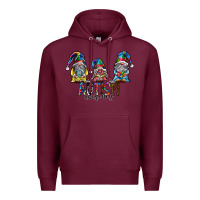 Burgundy autism awareness Premium Hoodie - SublimationCraftShop
