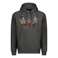 Charcoal Heather autism awareness Premium Hoodie - SublimationCraftShop