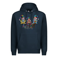 Navy autism awareness Premium Hoodie - SublimationCraftShop