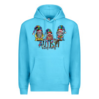 Ocean Blue autism awareness Premium Hoodie - SublimationCraftShop