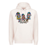 Pale Pink autism awareness Premium Hoodie - SublimationCraftShop