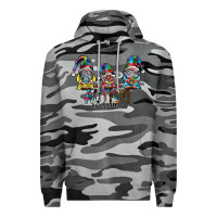 Slate Camo autism awareness Premium Hoodie - SublimationCraftShop