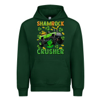Forest Green st patricks shamrock crusher Urban Hoodie - Neo Western