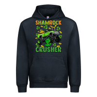 Navy st patricks shamrock crusher Urban Hoodie - Neo Western