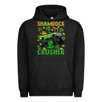 Pigment Black st patricks shamrock crusher Urban Hoodie - Neo Western
