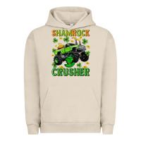 Pigment French Oak st patricks shamrock crusher Urban Hoodie - Neo Western