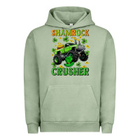 Pigment Oil Green st patricks shamrock crusher Urban Hoodie - Neo Western