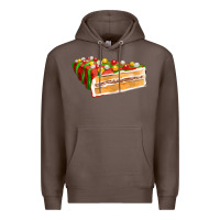 Coffee red christmas cake fa element 1 Premium Hoodie - FaDigitalArtStudio