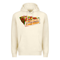 Sandshell red christmas cake fa element 1 Premium Hoodie - FaDigitalArtStudio
