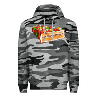 Slate Camo red christmas cake fa element 1 Premium Hoodie - FaDigitalArtStudio