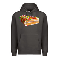 Smoke red christmas cake fa element 1 Premium Hoodie - FaDigitalArtStudio