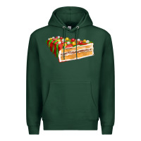 Sports Green red christmas cake fa element 1 Premium Hoodie - FaDigitalArtStudio