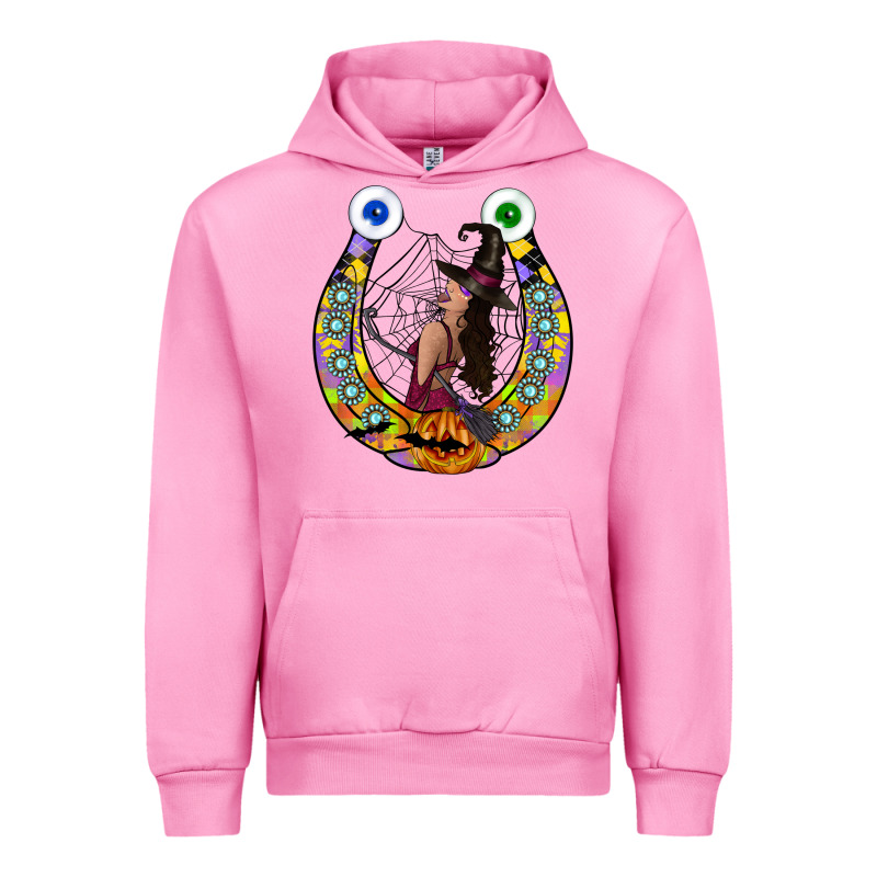 Halloween Horseshoe Urban Hoodie by CowhideDigitalArt | Teevron