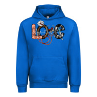 Cobalt love nurse Urban Hoodie - SublimationCraftShop