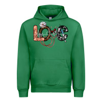 Emerald love nurse Urban Hoodie - SublimationCraftShop