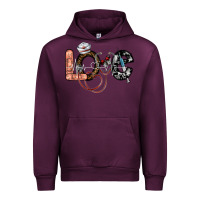 Mauve Wine love nurse Urban Hoodie - SublimationCraftShop