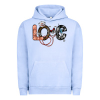 Pigment Grape Ice love nurse Urban Hoodie - SublimationCraftShop