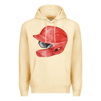 Red Baseball Batting Helmet Fa Element Premium Hoodie | Teevron