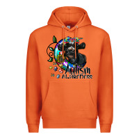 Carrot autism awareness Premium Hoodie - SublimationCraftShop
