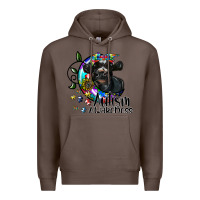 Coffee autism awareness Premium Hoodie - SublimationCraftShop