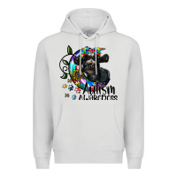 Dove Grey autism awareness Premium Hoodie - SublimationCraftShop