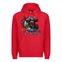 Red autism awareness Premium Hoodie - SublimationCraftShop