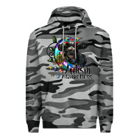 Slate Camo autism awareness Premium Hoodie - SublimationCraftShop