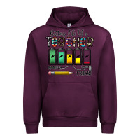 Mauve Wine battery life of a teacher monday friday Urban Hoodie - CowhideDigitalArt
