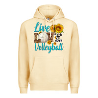 Pina Colada live love volleyball Premium Hoodie - HRA Design Shop