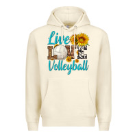 Sandshell live love volleyball Premium Hoodie - HRA Design Shop