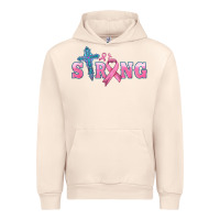 Sandshell strong with cross ribbon Urban Hoodie - HRA Design Shop