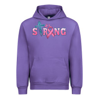 Tulip strong with cross ribbon Urban Hoodie - HRA Design Shop