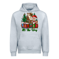 Heather Grey jingle all the way Urban Hoodie - FaDigitalArtStudio
