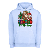 Pigment Grape Ice jingle all the way Urban Hoodie - FaDigitalArtStudio