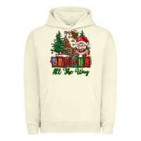 Pigment Pistachio jingle all the way Urban Hoodie - FaDigitalArtStudio