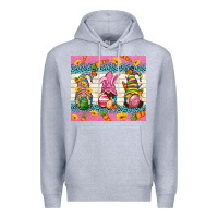 Heather Grey Easter Gnomies Tumbler Easter Day Premium Hoodie - Neo Western