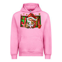 Fuchsia Pink joy santa gnomes Urban Hoodie - FaDigitalArtStudio