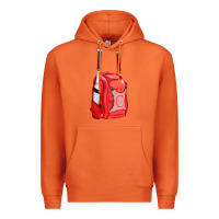 Carrot red bat backpack fa element Premium Hoodie - FaDigitalArtStudio