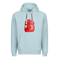 Blue Mist red bat backpack fa element Premium Hoodie - FaDigitalArtStudio