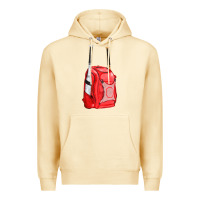 Pina Colada red bat backpack fa element Premium Hoodie - FaDigitalArtStudio