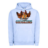 Pigment Grape Ice crazychickens Urban Hoodie - CowhideDigitalArt