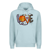 Blue Mist love halloween Premium Hoodie - CowhideDigitalArt