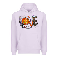 Lilac love halloween Premium Hoodie - CowhideDigitalArt