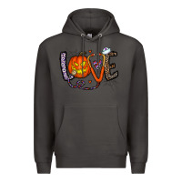 Smoke love halloween Premium Hoodie - CowhideDigitalArt