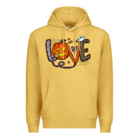 Antique Gold love halloween Premium Hoodie - CowhideDigitalArt