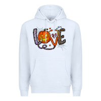 White love halloween Premium Hoodie - CowhideDigitalArt